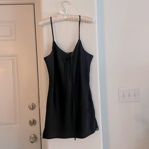 Forever 21 Black Slip Dress Size M